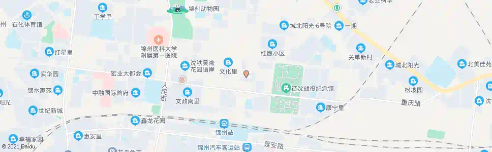 锦州铁北浴池_公交站地图_锦州公交_妙搜公交查询2025