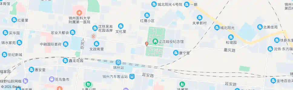 锦州重庆路_公交站地图_锦州公交_妙搜公交查询2025