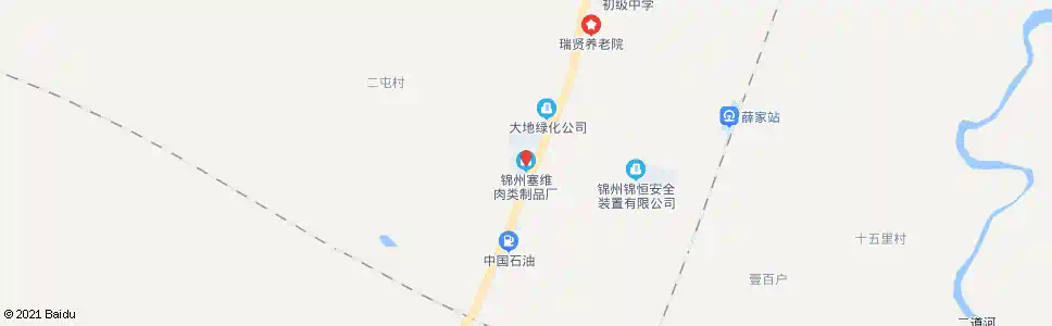 锦州塞维肉类制品厂_公交站地图_锦州公交_妙搜公交查询2025