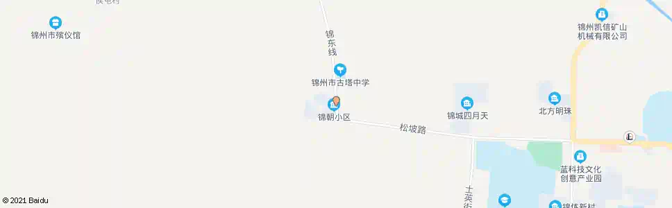 锦州松坡路_公交站地图_锦州公交_妙搜公交查询2025