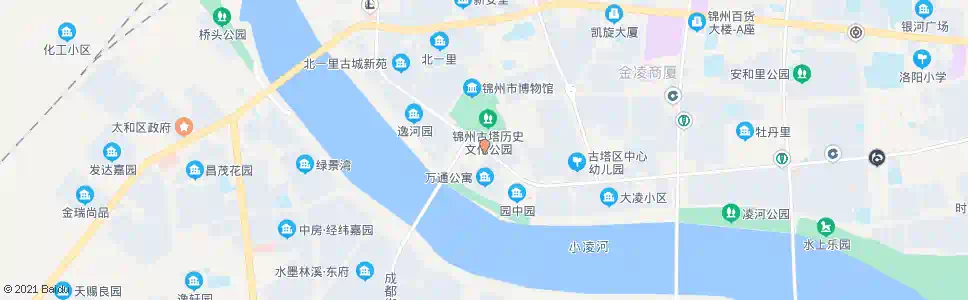 锦州移动通信公司(古塔公园)_公交站地图_锦州公交_妙搜公交查询2025