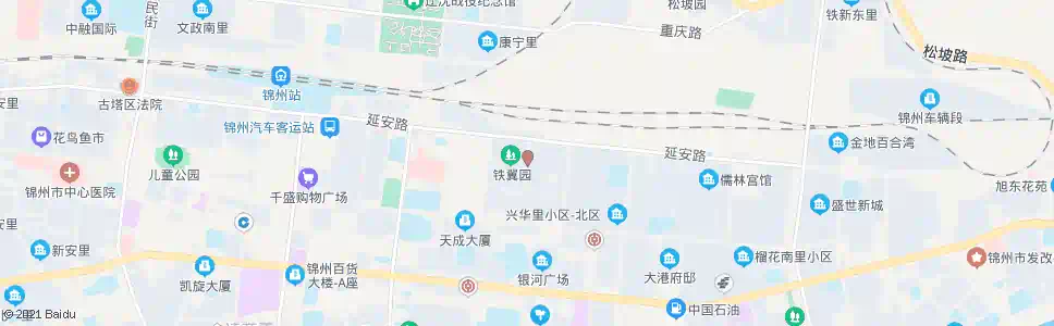 锦州锦铁一校_公交站地图_锦州公交_妙搜公交查询2025