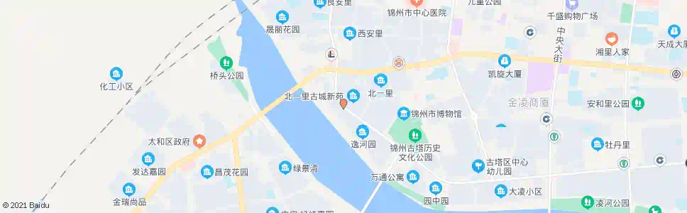 锦州北一里_公交站地图_锦州公交_妙搜公交查询2025