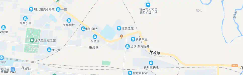 锦州六百户_公交站地图_锦州公交_妙搜公交查询2025