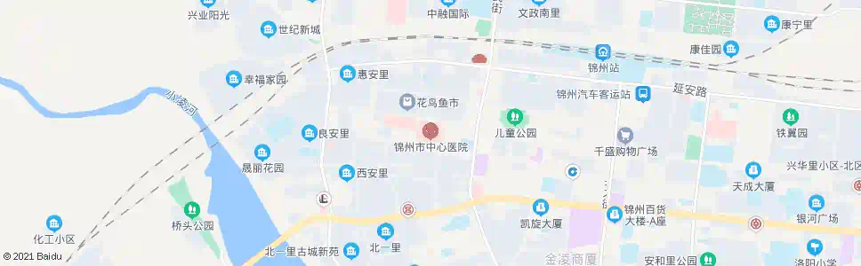 锦州中心医院_公交站地图_锦州公交_妙搜公交查询2025