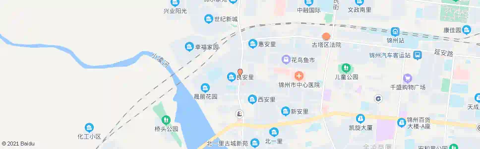 锦州良安街_公交站地图_锦州公交_妙搜公交查询2025