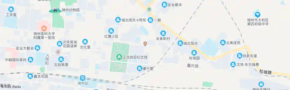 锦州北京路_公交站地图_锦州公交_妙搜公交查询2025