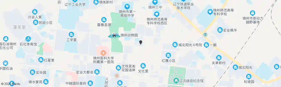 锦州安达园_公交站地图_锦州公交_妙搜公交查询2025