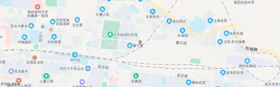 锦州康宁里_公交站地图_锦州公交_妙搜公交查询2025