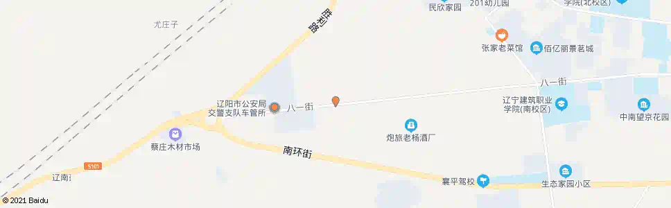 辽阳西八里_公交站地图_辽阳公交_妙搜公交查询2025