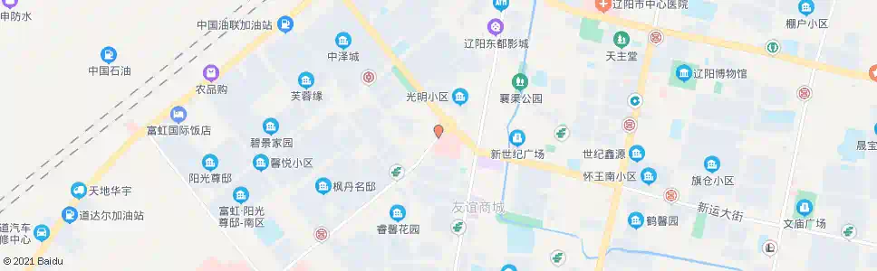 辽阳市二院_公交站地图_辽阳公交_妙搜公交查询2025