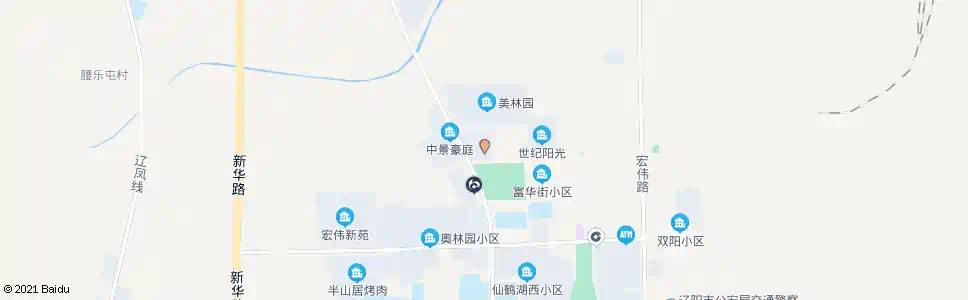 辽阳宏伟区(北)_公交站地图_辽阳公交_妙搜公交查询2025