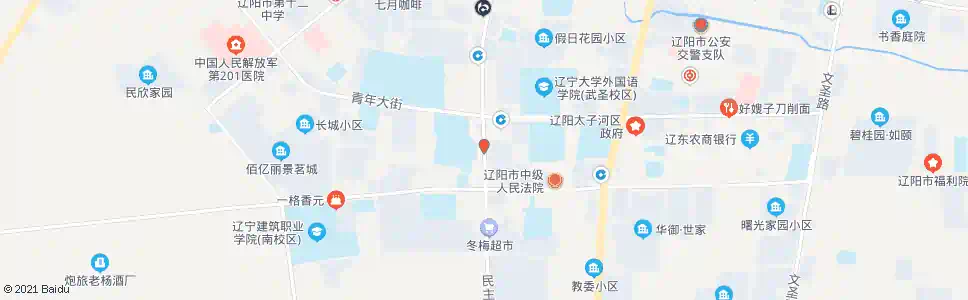 辽阳电业局_公交站地图_辽阳公交_妙搜公交查询2025