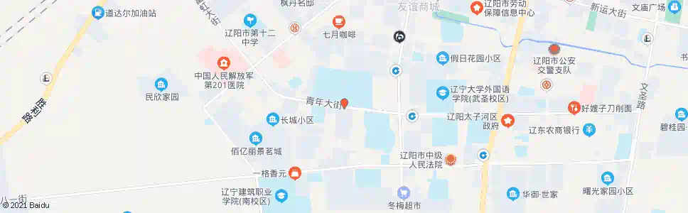 辽阳市委_公交站地图_辽阳公交_妙搜公交查询2025