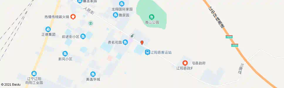 辽阳县三高中_公交站地图_辽阳公交_妙搜公交查询2025