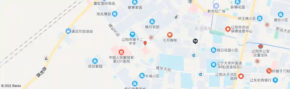 辽阳十九局医院_公交站地图_辽阳公交_妙搜公交查询2025