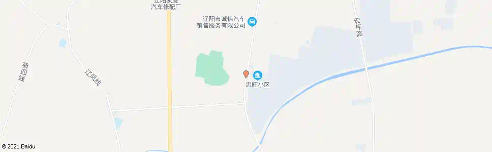 辽阳忠旺铝材厂_公交站地图_辽阳公交_妙搜公交查询2025