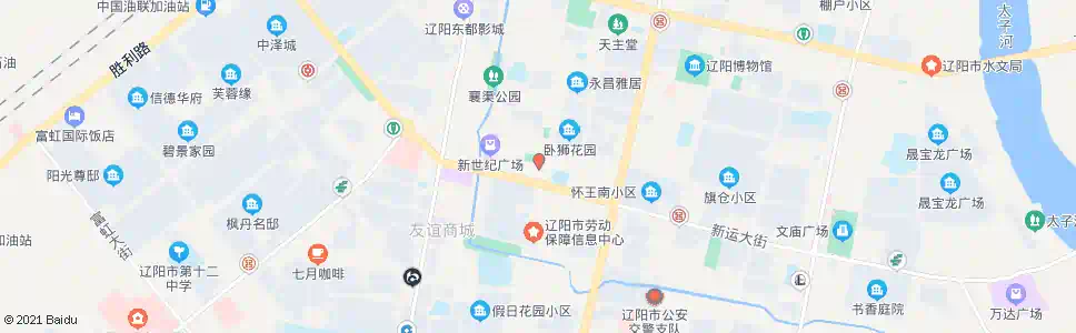 辽阳西小什_公交站地图_辽阳公交_妙搜公交查询2025