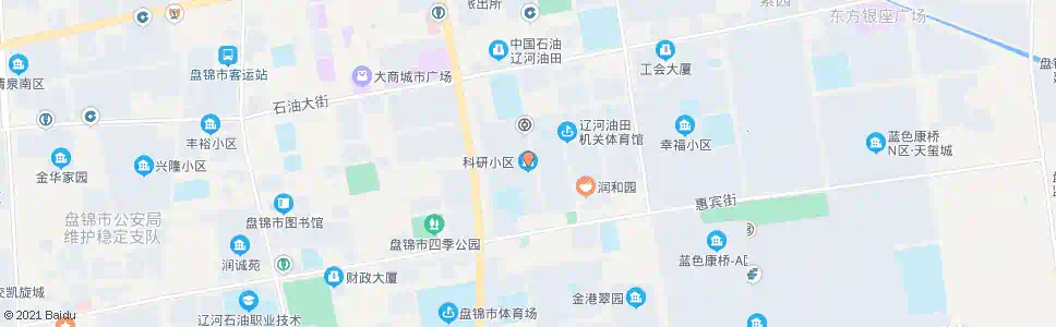 盘锦科研小区_公交站地图_盘锦公交_妙搜公交查询2025