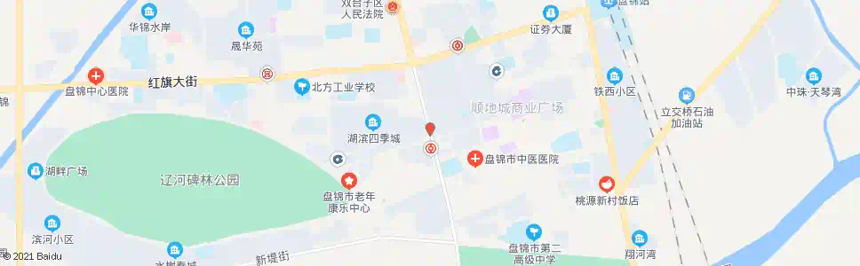 盘锦食品一条街_公交站地图_盘锦公交_妙搜公交查询2025