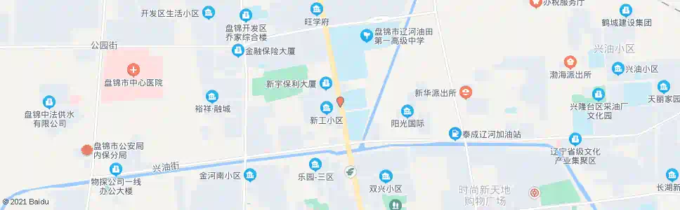 盘锦新宇宾馆_公交站地图_盘锦公交_妙搜公交查询2025