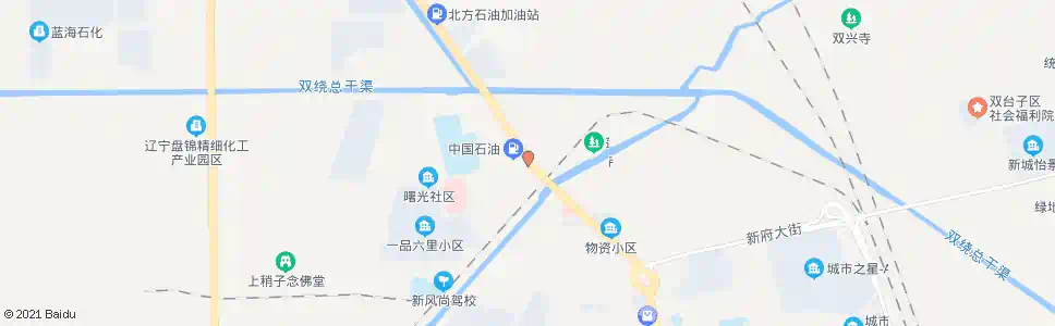 盘锦益工街路口_公交站地图_盘锦公交_妙搜公交查询2025