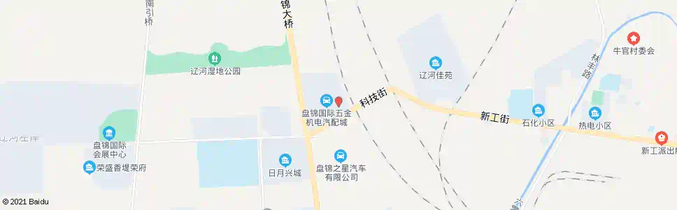 盘锦金田修配厂_公交站地图_盘锦公交_妙搜公交查询2025