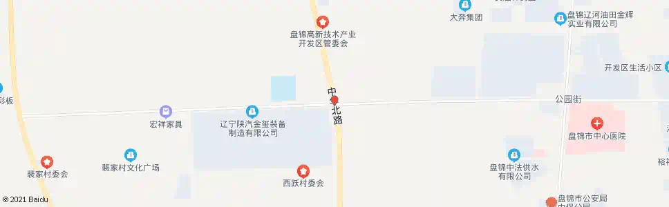 盘锦公园街_公交站地图_盘锦公交_妙搜公交查询2025