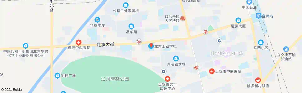盘锦北方工业学校_公交站地图_盘锦公交_妙搜公交查询2025
