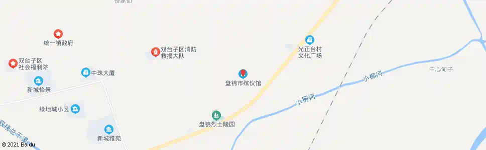 盘锦市殡仪馆_公交站地图_盘锦公交_妙搜公交查询2025