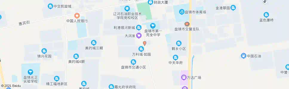 盘锦武星宾馆_公交站地图_盘锦公交_妙搜公交查询2025