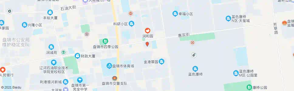 盘锦辽化宾馆_公交站地图_盘锦公交_妙搜公交查询2025