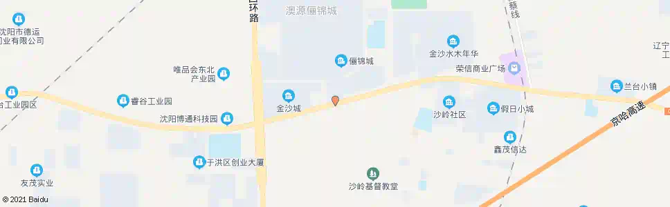 沈阳俪锦城_公交站地图_沈阳公交_妙搜公交查询2025
