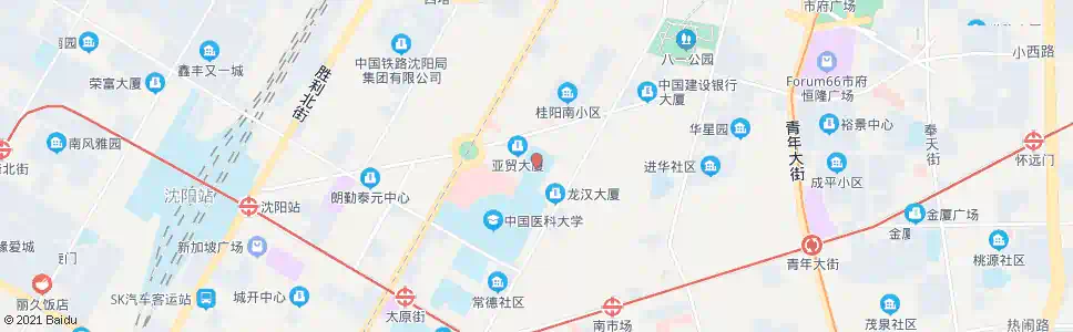 沈阳第二十中学_公交站地图_沈阳公交_妙搜公交查询2025