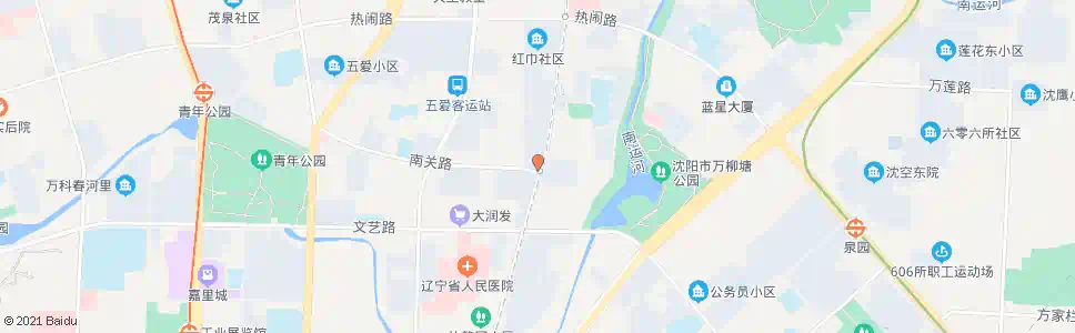 沈阳小南街市环保局_公交站地图_沈阳公交_妙搜公交查询2025