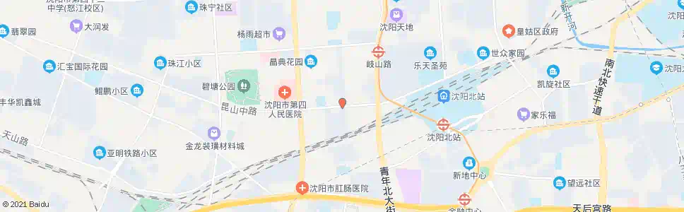 沈阳昆山路嫩江街_公交站地图_沈阳公交_妙搜公交查询2025
