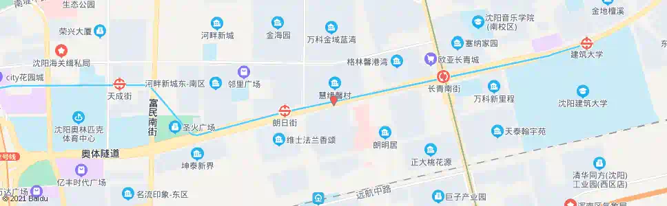 沈阳军区总院浑南分院_公交站地图_沈阳公交_妙搜公交查询2025