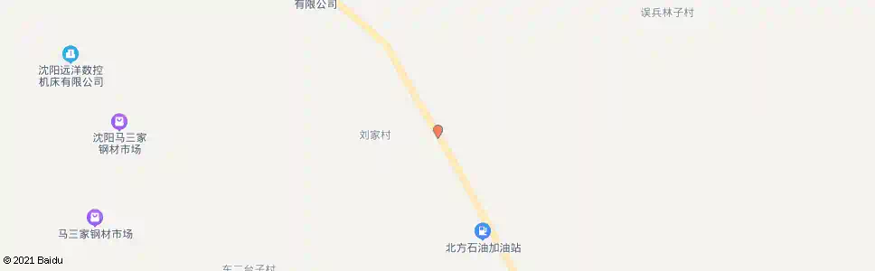 沈阳北刘家_公交站地图_沈阳公交_妙搜公交查询2025