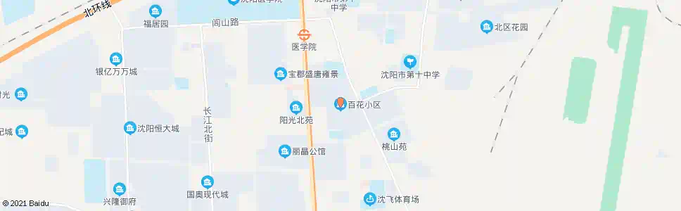 沈阳百花小区_公交站地图_沈阳公交_妙搜公交查询2025