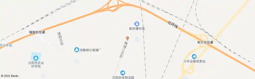 沈阳鸭绿江北街天仙路_公交站地图_沈阳公交_妙搜公交查询2025