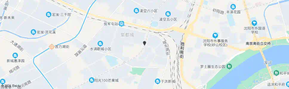 沈阳汪河路阳光100一号路_公交站地图_沈阳公交_妙搜公交查询2025