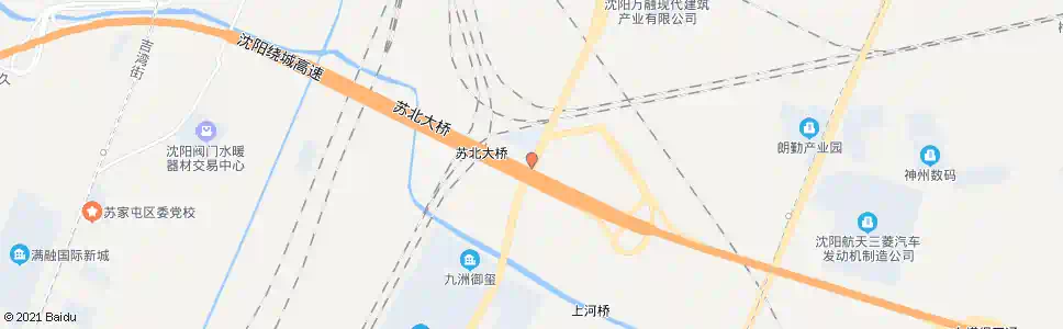 沈阳胜利大街环城高速_公交站地图_沈阳公交_妙搜公交查询2025