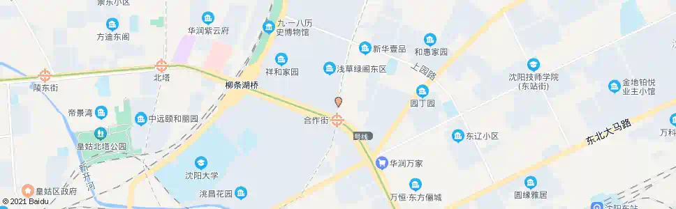 沈阳华美英语学校_公交站地图_沈阳公交_妙搜公交查询2025