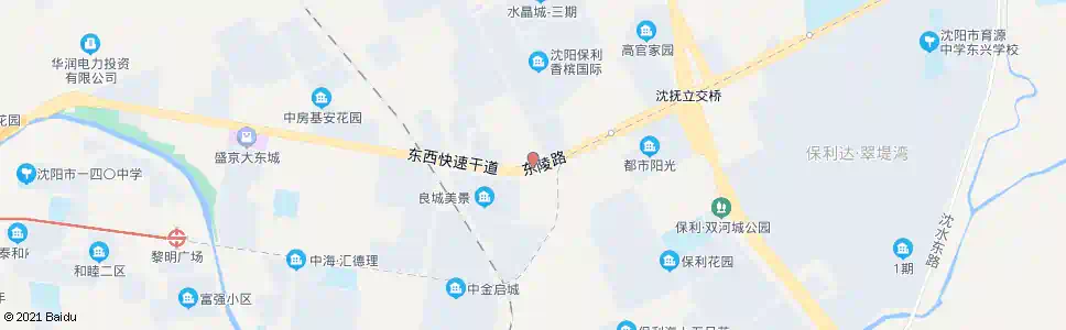 沈阳水晶城街一汽福达_公交站地图_沈阳公交_妙搜公交查询2025