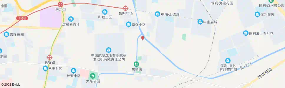 沈阳东塔街东宁街_公交站地图_沈阳公交_妙搜公交查询2025