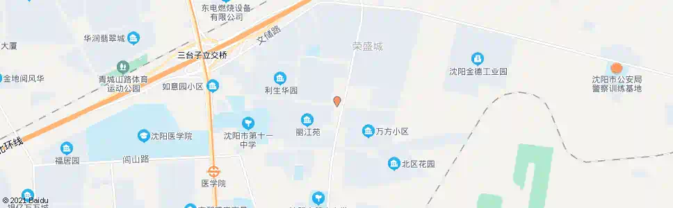 沈阳万山路梅江街_公交站地图_沈阳公交_妙搜公交查询2025