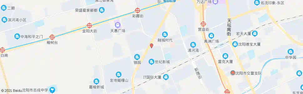 沈阳华园东路沈营路_公交站地图_沈阳公交_妙搜公交查询2025