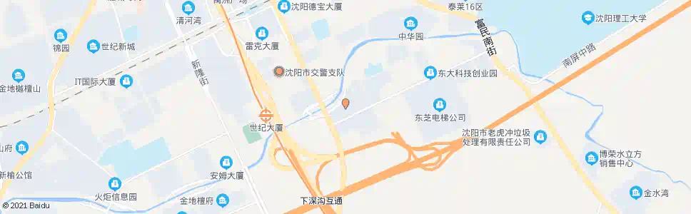 沈阳辽宁电信公司_公交站地图_沈阳公交_妙搜公交查询2025