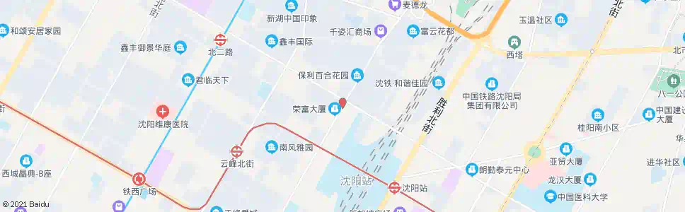 沈阳兴工街北二路南_公交站地图_沈阳公交_妙搜公交查询2025