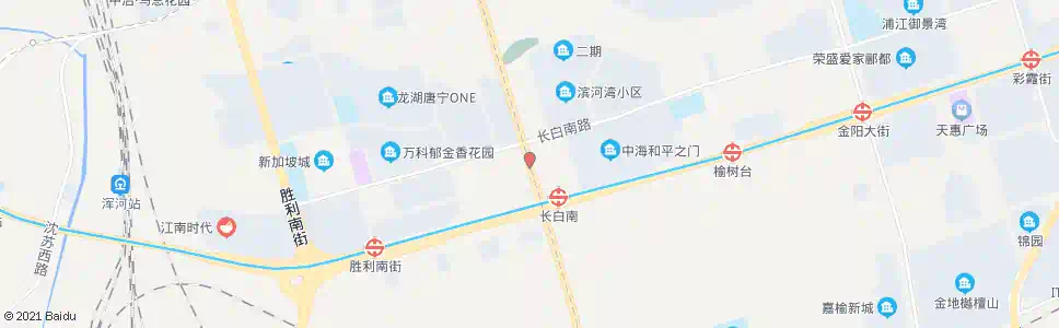 沈阳上夹河_公交站地图_沈阳公交_妙搜公交查询2025